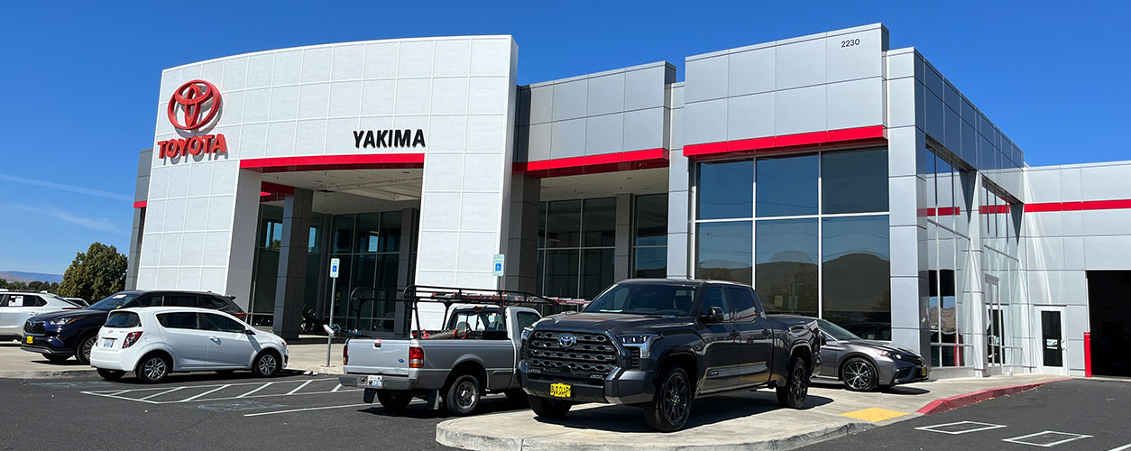 Yakima Toyota dealership background